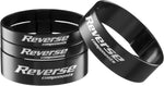 Stem Spacer Set Ultra-Light 1 1/8" Reverse Black