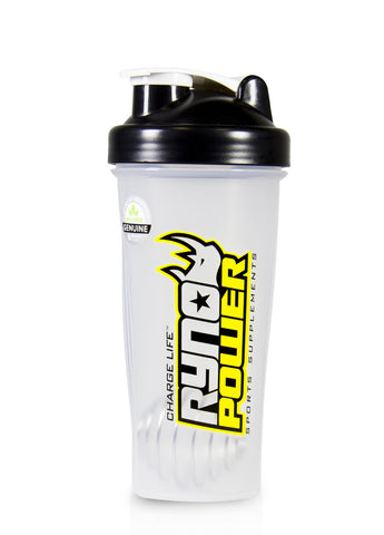 Clear Shaker / Blender Bottle Ryno Power