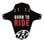 Mud guard MTB Bike Reverse Born to Ride Black Red