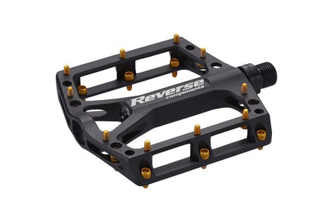 Bike Pedals Reverse Black ONE Black Gold